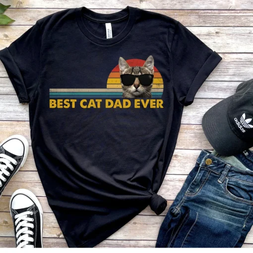 Best Cat Dad Ever Shirt