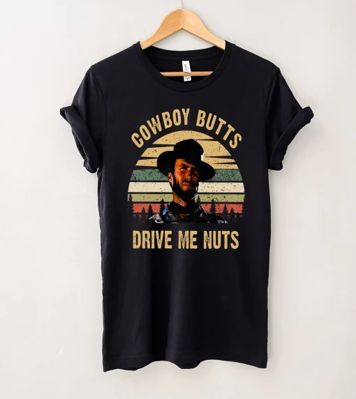 Cowboy Butts Drive Me Nuts Vintage T-Shirt