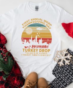 First Annual WKRP Thanksgiving Day Turkey Drop T-Shirt