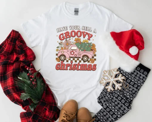 Have Your Sell A Groovy Christmas T-Shirt