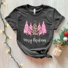 Ladies Merry Christmas Shirt