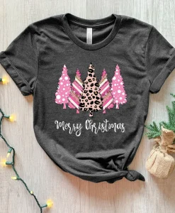 Ladies Merry Christmas Shirt