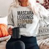 Mascara Leggings Leopard Done Sweatshirt