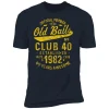 Men's Established 1982 Old Balls Club 40th Birthday Funny Old Man T-Shirt