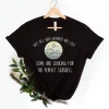 Not All Who Wander Are Lost Perfect Seashell Tshirt