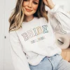 Retro Bride Est Sweatshirt