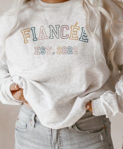 Retro Fiancee Est Sweatshirt