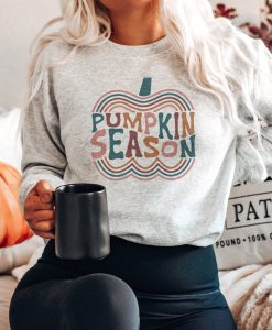 Retro Pumpkin Season Sweatshirt