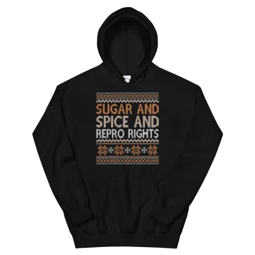 Sugar And Spice And Repro Rights Hoodie