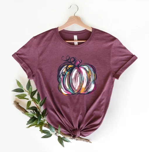 Watercolor Pumpkin T-shirt