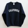 CALIFORNIA Graphic Print Unisex Sweatshirt