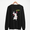 Christmas rabbit with ball sweatshirt