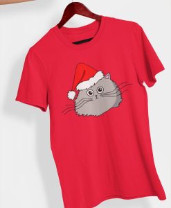 Cute Christmas kitty T-shirt