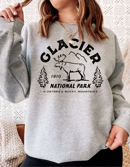 Glacier National Park Sweatshirt