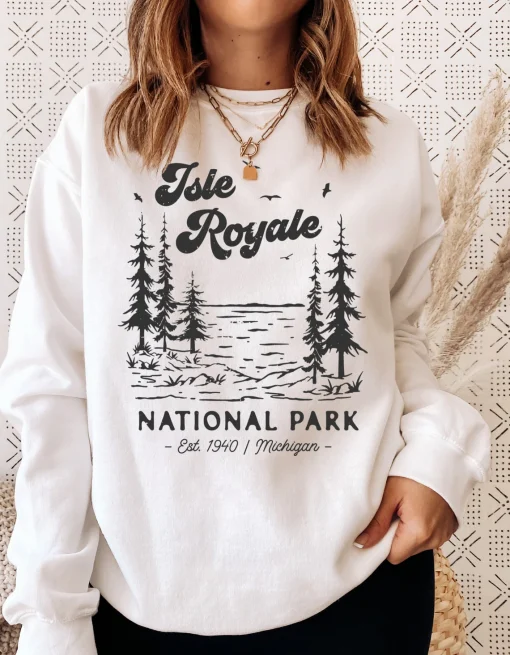 Isle Royale National Park Unisex Sweatshirt