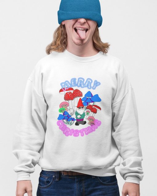 Merry Christmas with Magic Mushrooms sweatshirt