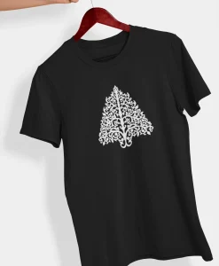 Minimalistic Christmas tree T-shirt