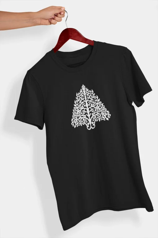 Minimalistic Christmas tree T-shirt