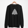 Minimalistic Christmas tree sweatshirt