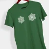 Minimalistic Snowflakes T-shirt