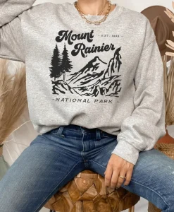 Mount Rainier National Park Unisex Sweatshirt