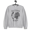 Save the world be vegan Sweatshirt