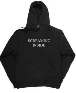 Screaming Inside Hoodie