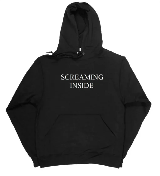 Screaming Inside Hoodie