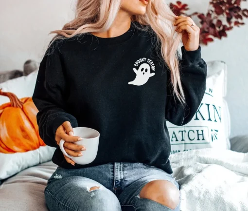 Spooky Season Ghost Sweatshirt