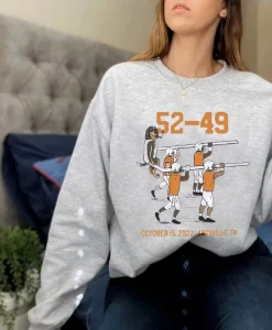 Tennessee vs Alabama Tide 2022 Football Matchup Score Sweatshirt