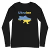 Ukraine Flag and Map Sweatshirt