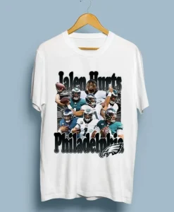 Vintage Style Jalen Hurts Philadelphia Eagle Shirt