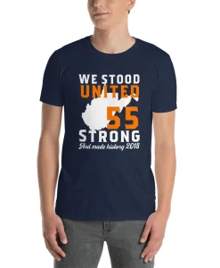 We stood united West Virginia 55 United Shirt Short-Sleeve Unisex T-Shirt