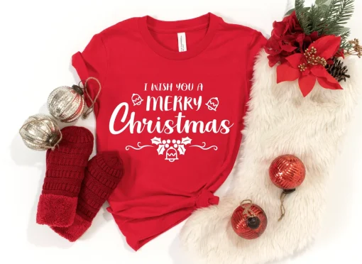 Wish You a Merry Christmas T Shirt