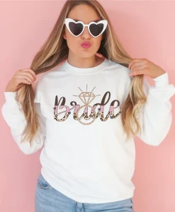 Bride Diamond Ring Sweatshirt