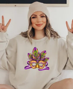 Cute Mardi Gras Sweatshirt