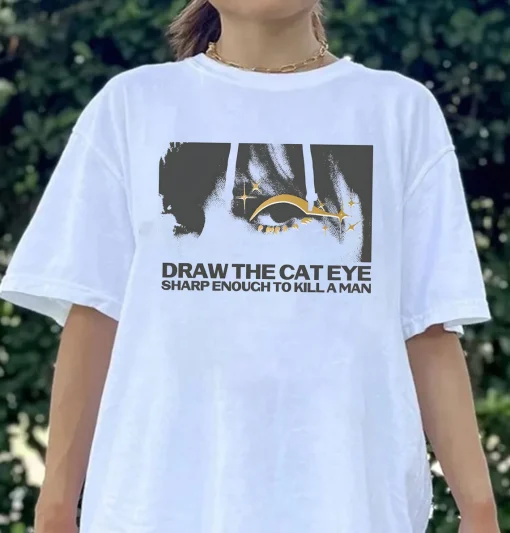 Draw The Cat Eye T Shirt