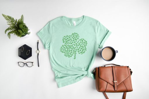 Leopard Shamrock shirt