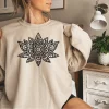 Mandala Lotus Sweatshirt