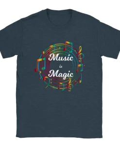 Music is the strongest form of magic T-shirt