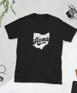 Ohio is Home Distressed Retro Shirt