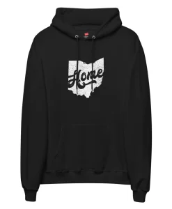 Ohio is Home Distressed Retro Unisex hoodie