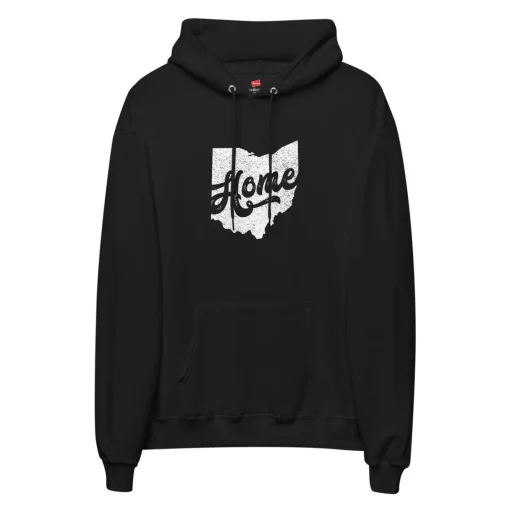 Ohio is Home Distressed Retro Unisex hoodie