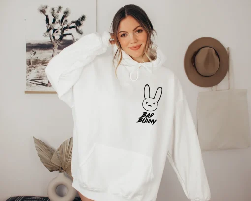 Pocket Bad Bunny Hoodie