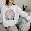 Rainbow Teacher Sweatshirt