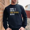 Swing Swear Look For Ball Repeat Sweatshirt