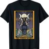 The Goddess Hecate Tarot Card Triple Moon Wiccan Pagan Witch T-Shirt