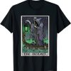 The Hermit Tarot Card Gothic Halloween Grim Reaper Horror T-Shirt