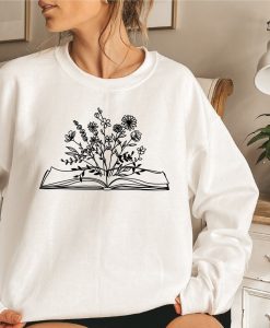 Wildflower Book Sweatshirt