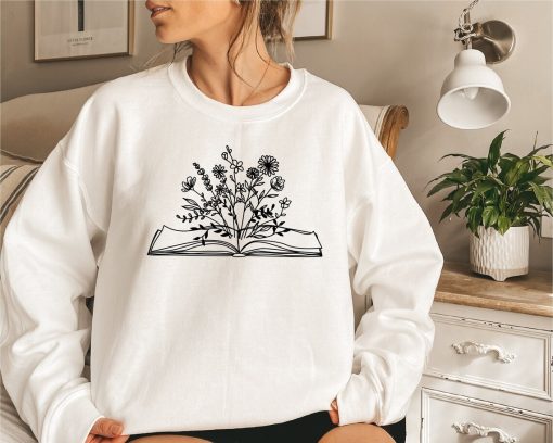Wildflower Book Sweatshirt